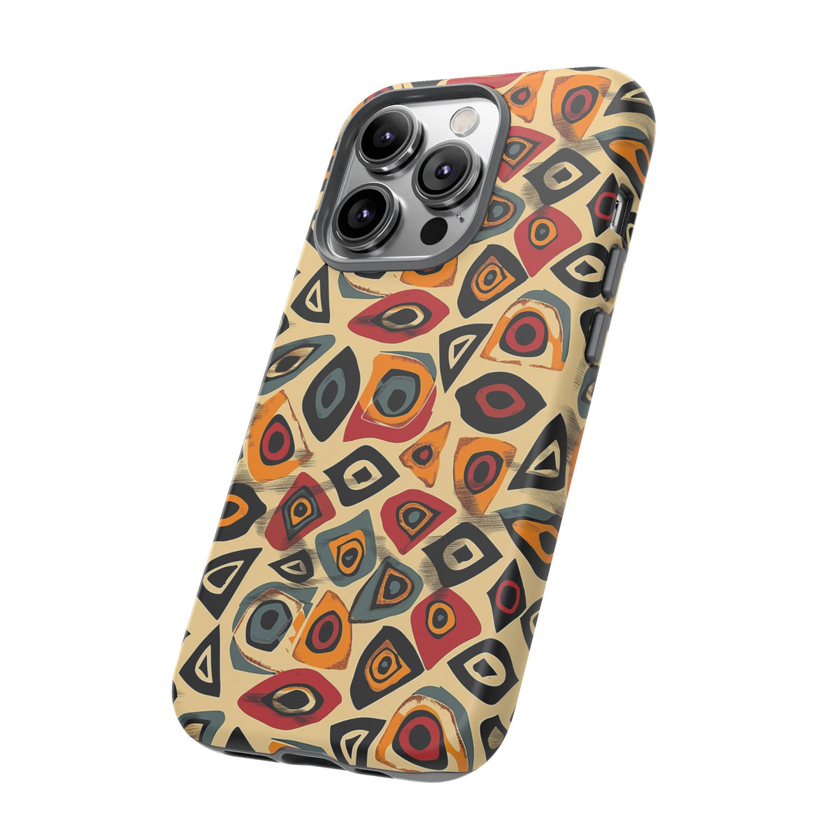 Stylish African Pattern Phone Case – Unique and Vibrant Protection 167