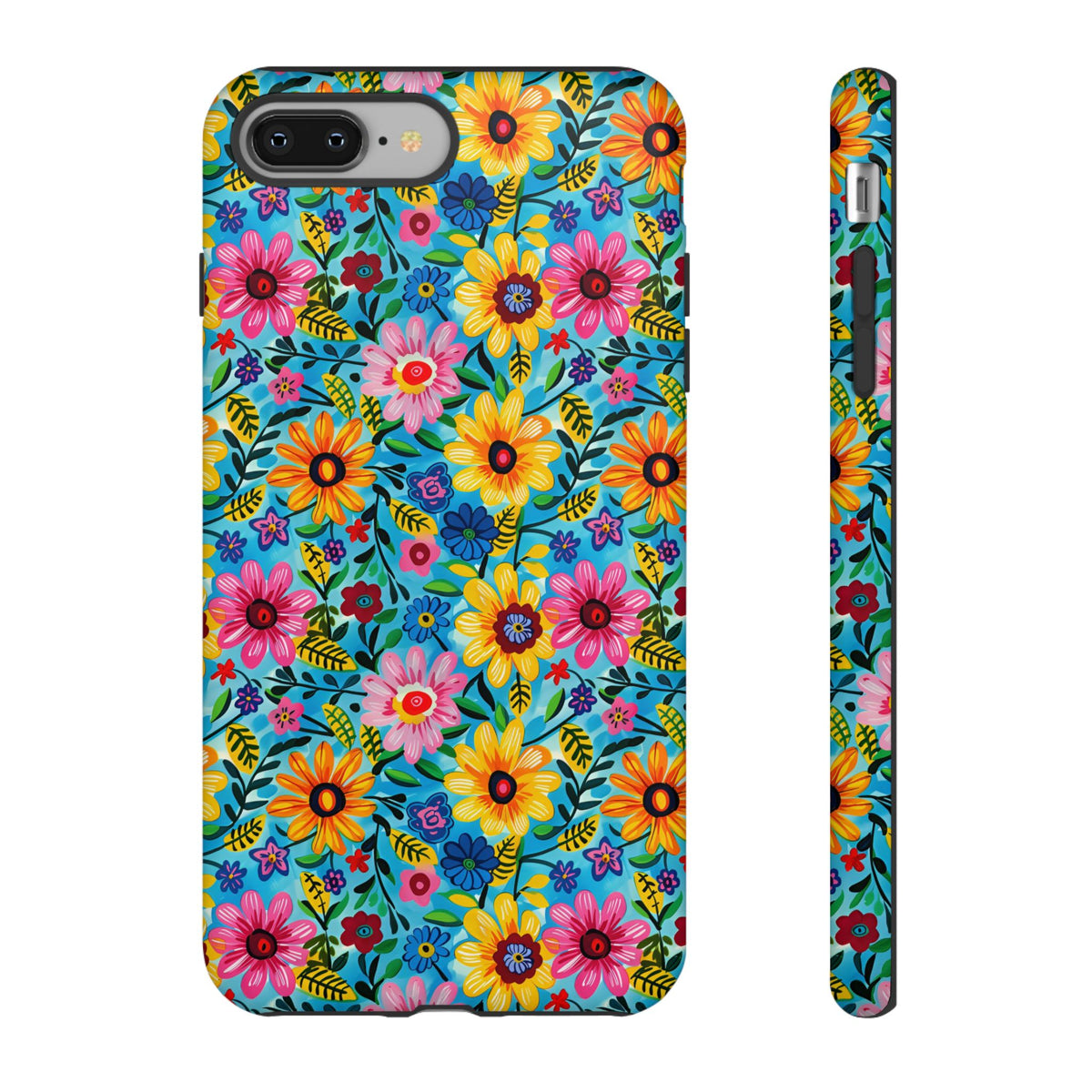 Frida Kahlo's Flower Phone Case – Artistic Elegance for Your Phone 9