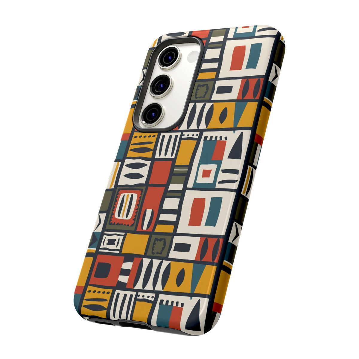 Stylish African Pattern Phone Case – Unique and Vibrant Protection 013