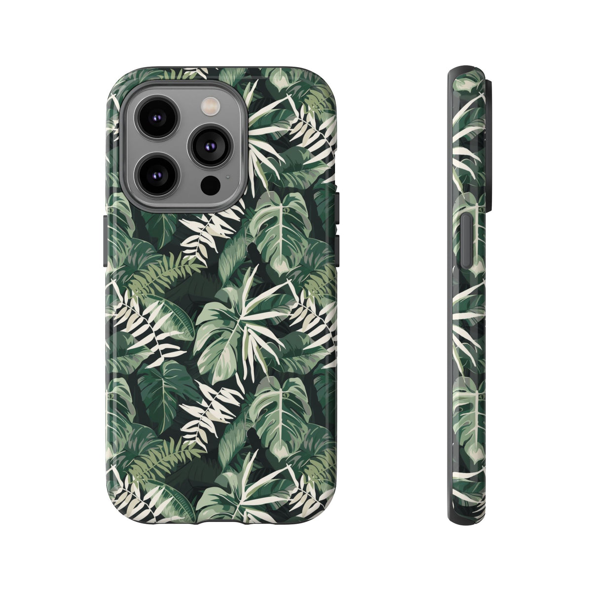 Jungle Pattern Phone Case – Exotic & Lush Design for Your Phone 351