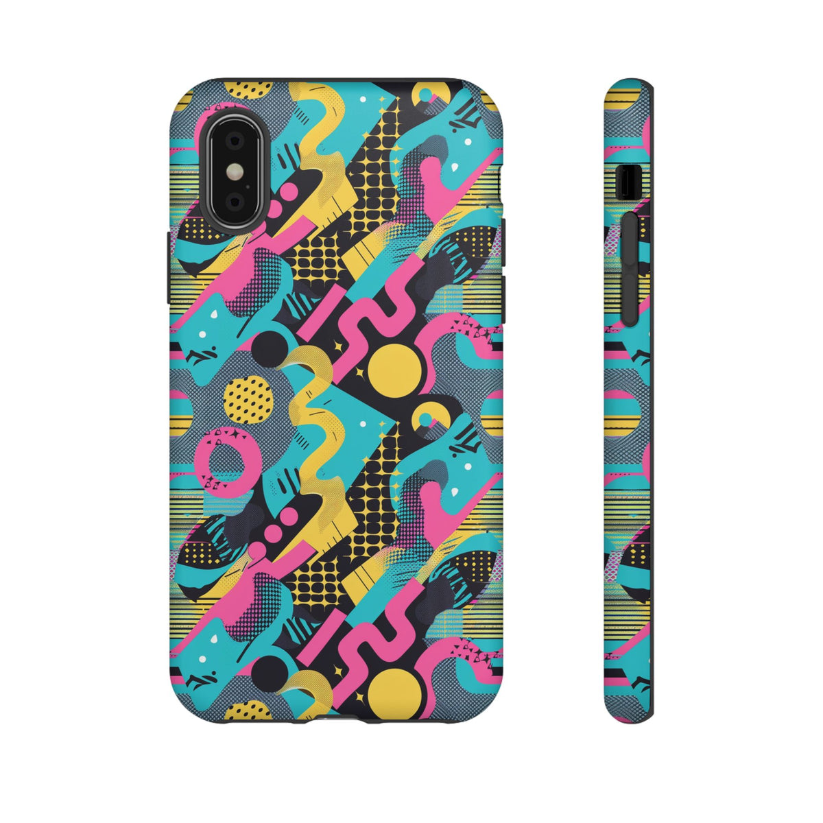 Retro 80s Seamless Phone Case – Vintage Style Meets Modern Protection 138