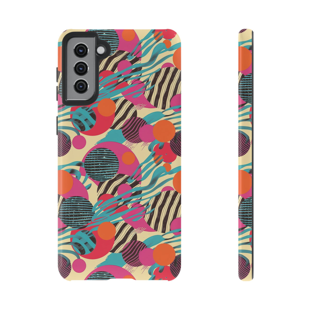 Retro 80s Seamless Phone Case – Vintage Style Meets Modern Protection 167