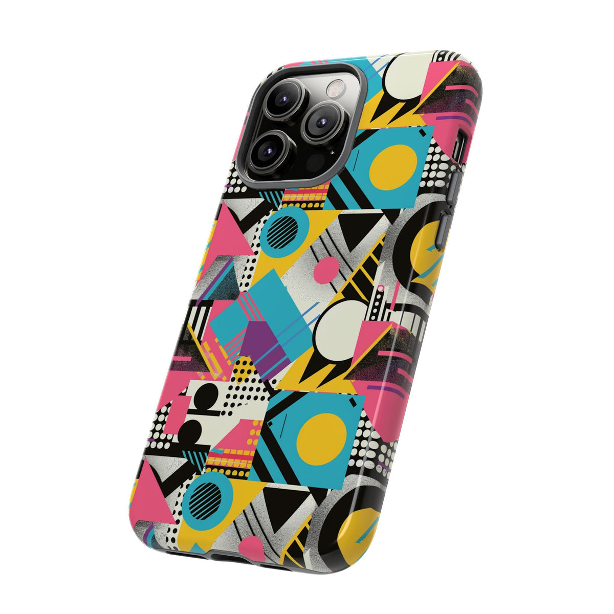 Retro 80s Seamless Phone Case – Vintage Style Meets Modern Protection 156