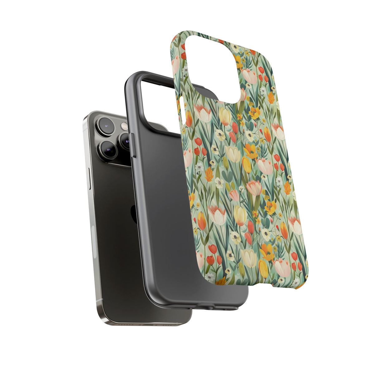 Spring Pattern Phone Case – Fresh & Vibrant Design for Your Phone 396