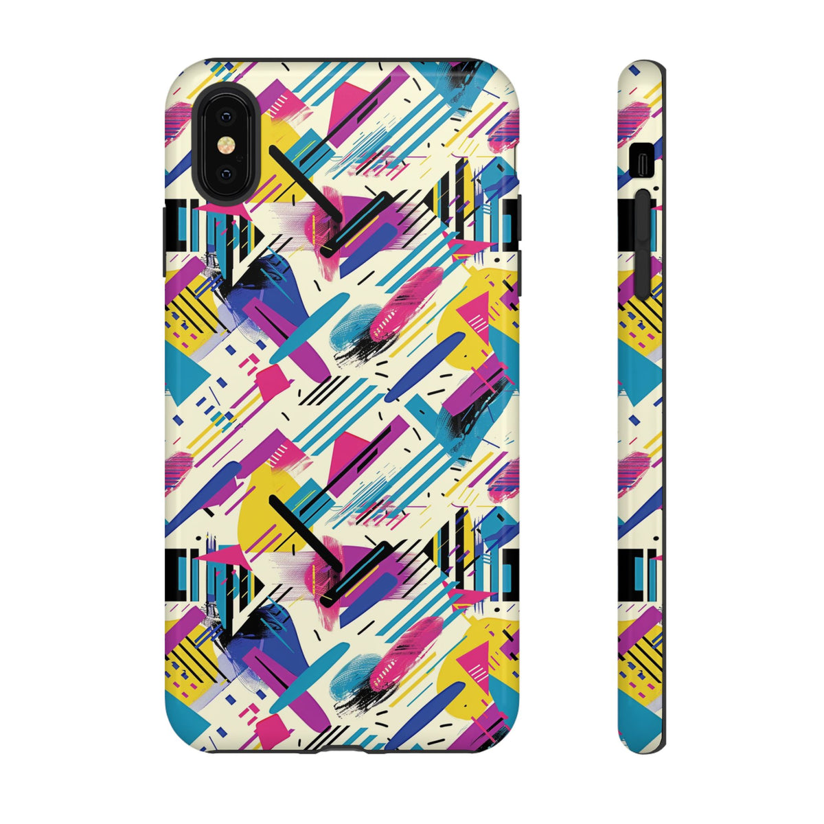 Retro 80s Seamless Phone Case – Vintage Style Meets Modern Protection 134