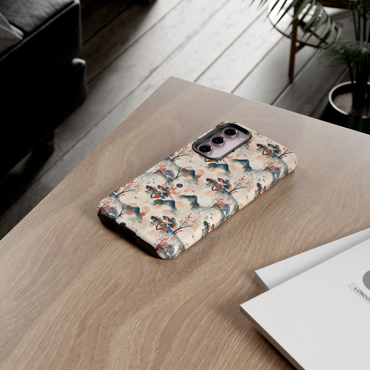 Japanese Pattern Phone Case – Elegant & Timeless Design for Your Phone 501