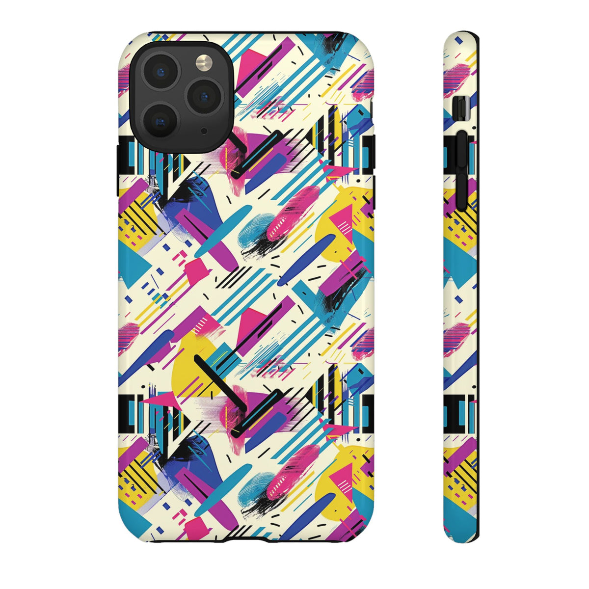 Retro 80s Seamless Phone Case – Vintage Style Meets Modern Protection 134