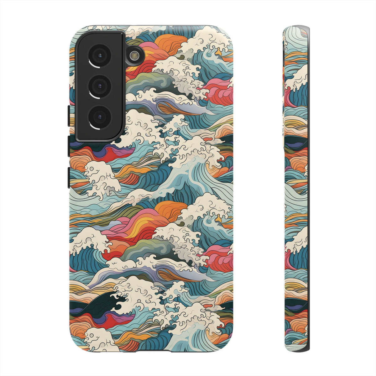 Japanese Waves Phone Case – Embrace Timeless Elegance with Classic Design 2