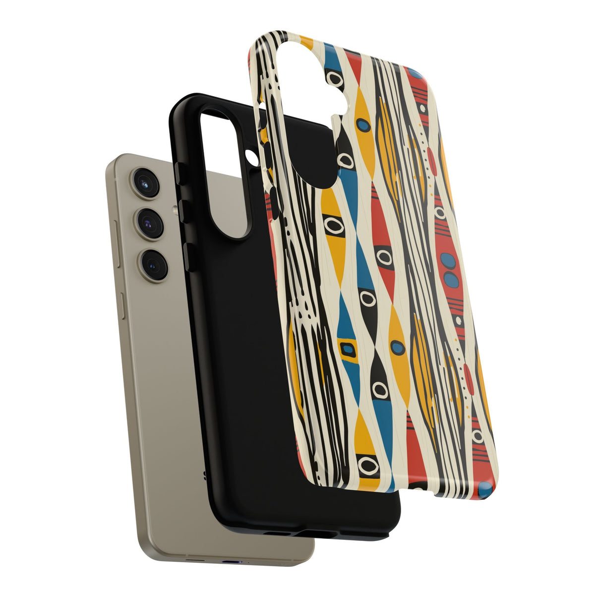 Stylish African Pattern Phone Case – Unique and Vibrant Protection 202