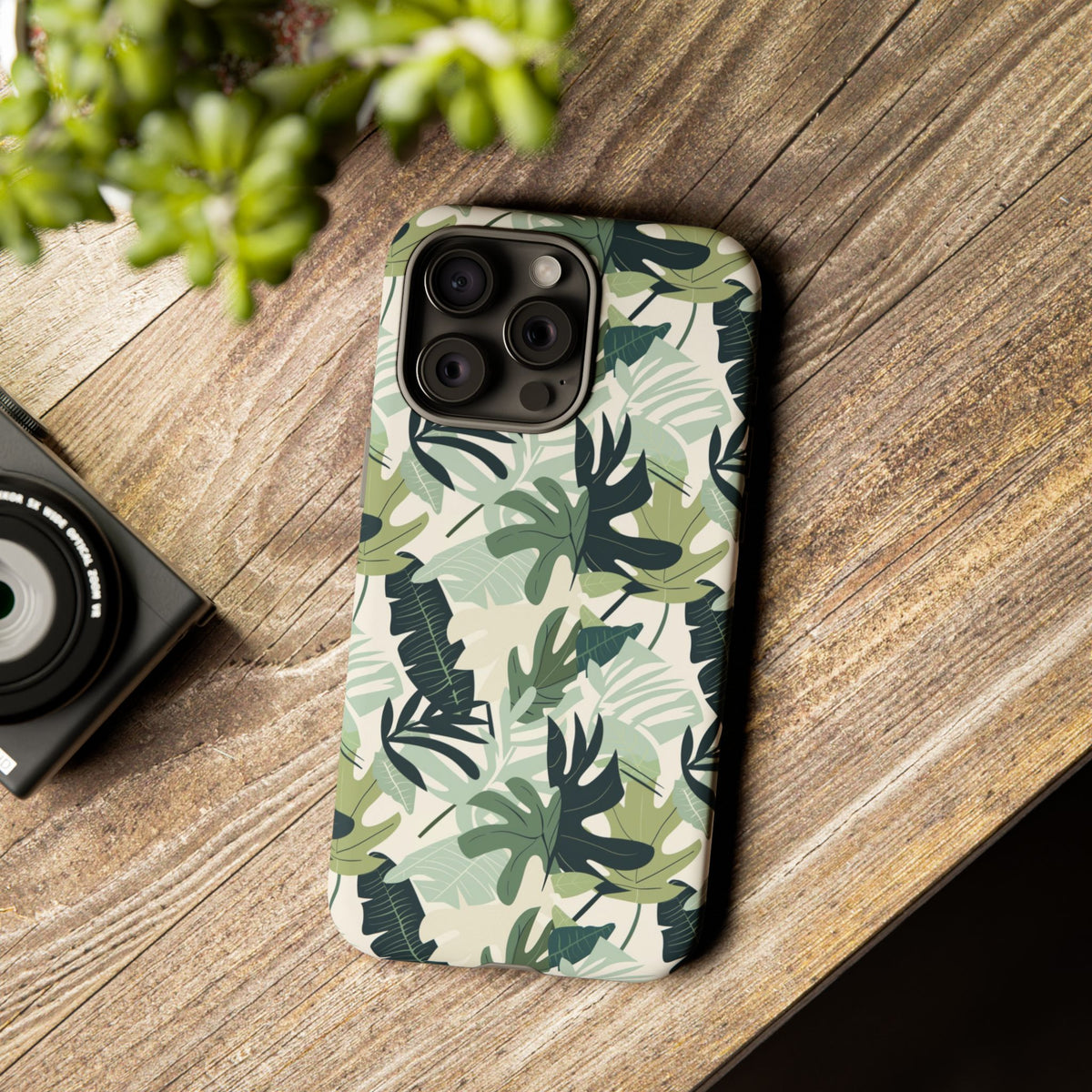 Jungle Pattern Phone Case – Exotic & Lush Design for Your Phone 329