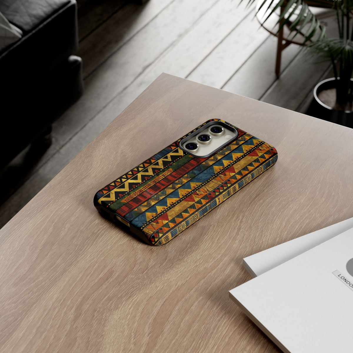 Stylish African Pattern Phone Case – Unique and Vibrant Protection 166