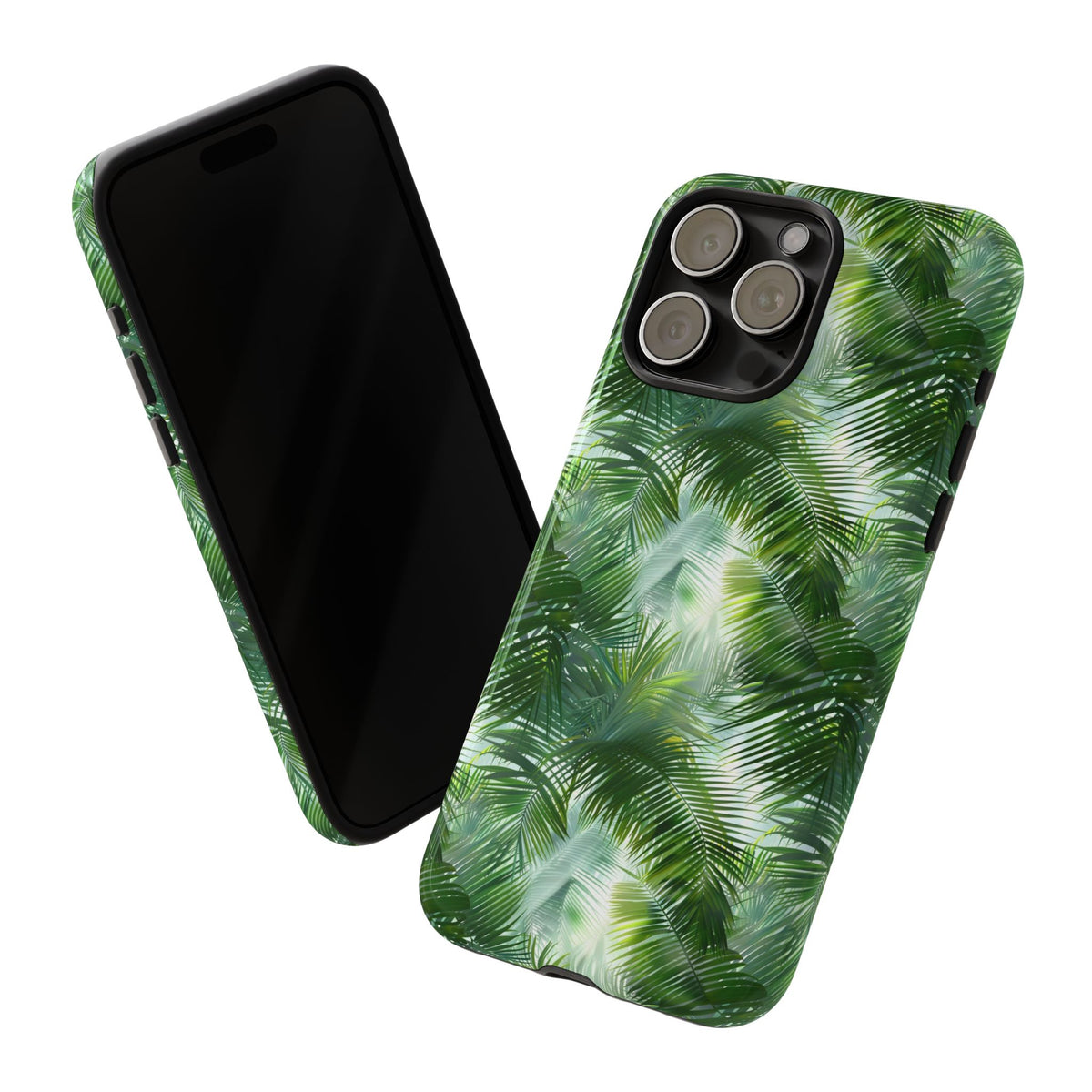 Jungle Pattern Phone Case – Exotic & Lush Design for Your Phone 344