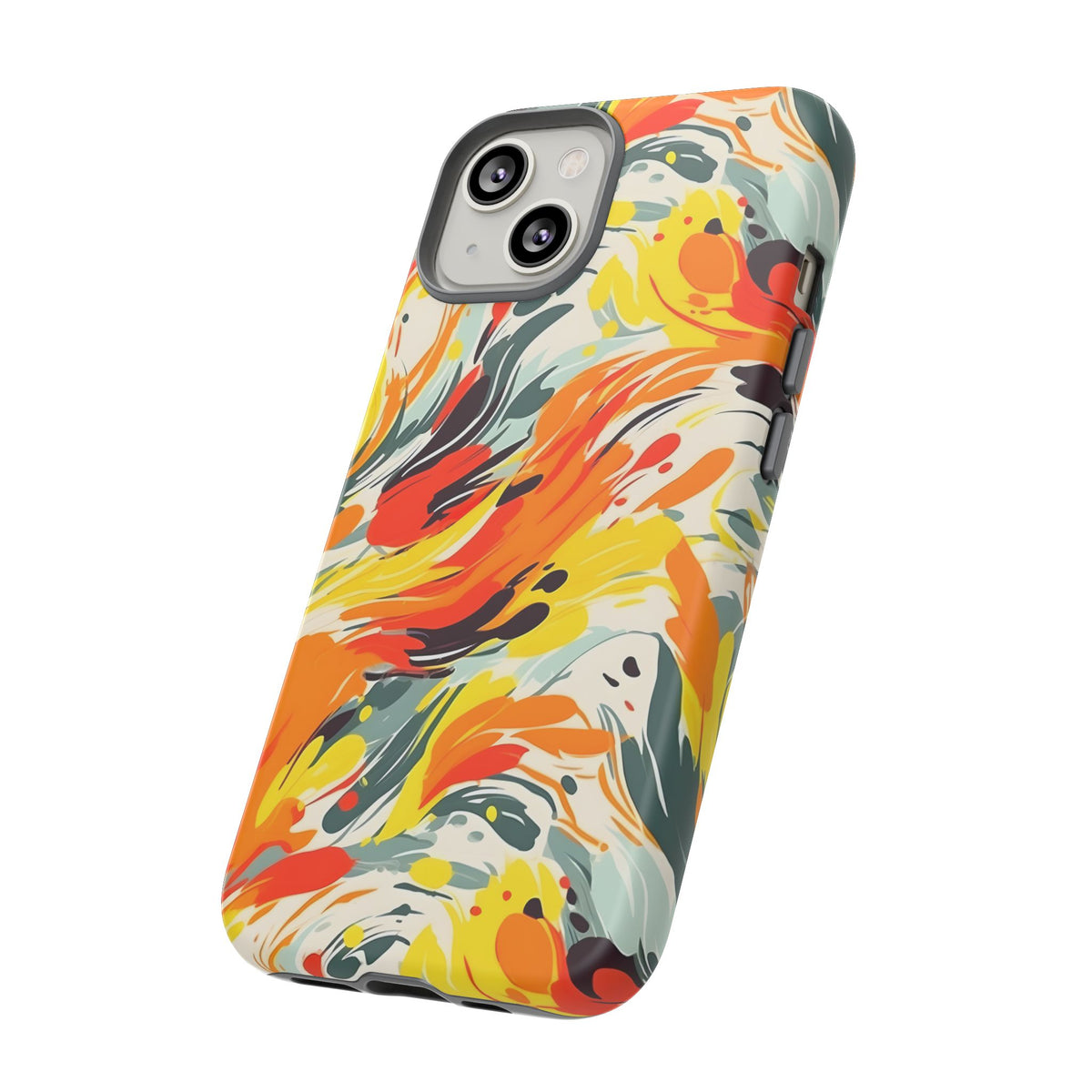 Abstract Painting Design Phone Case – Modern Art-Inspired Phone Cover 5