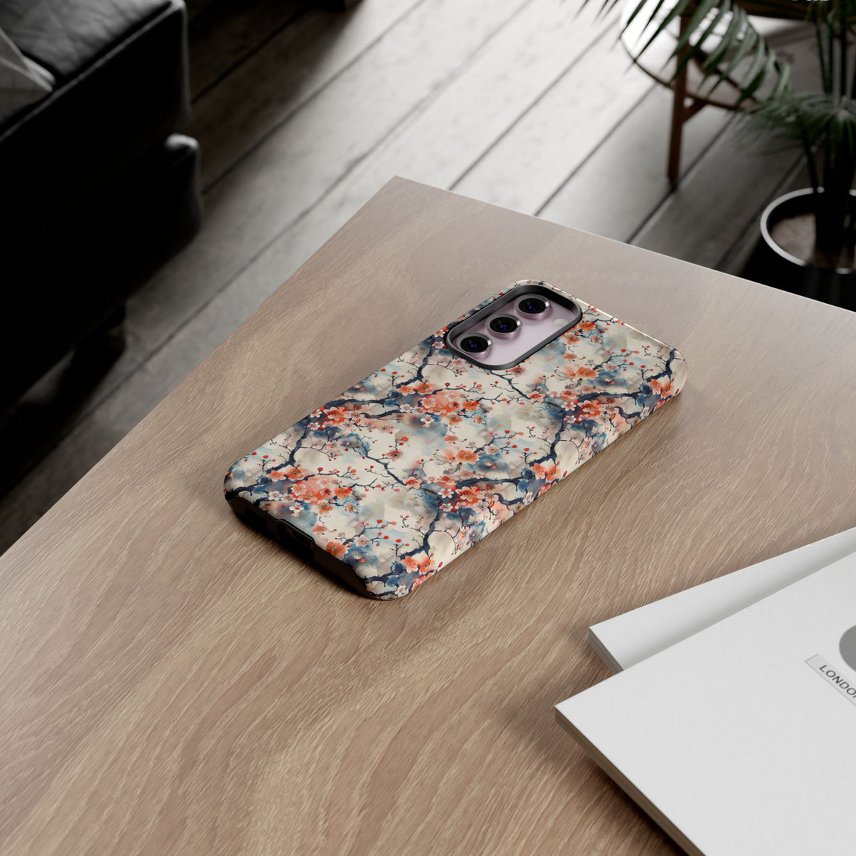 Japanese Pattern Phone Case – Elegant & Timeless Design for Your Phone 039