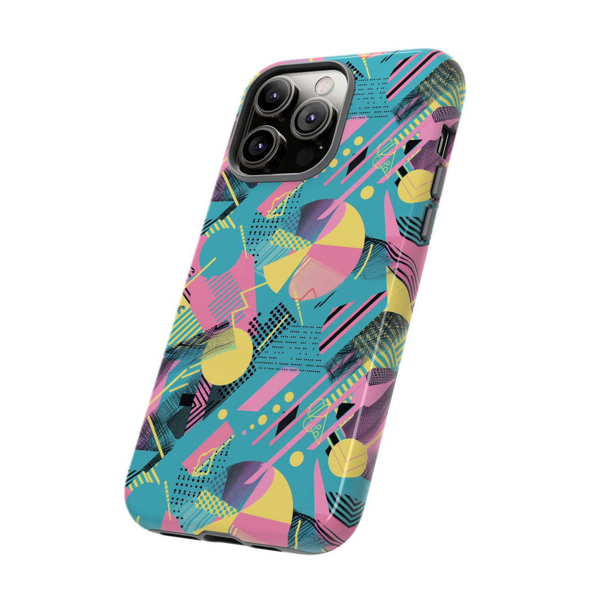 Retro 80s Seamless Phone Case – Vintage Style Meets Modern Protection 083