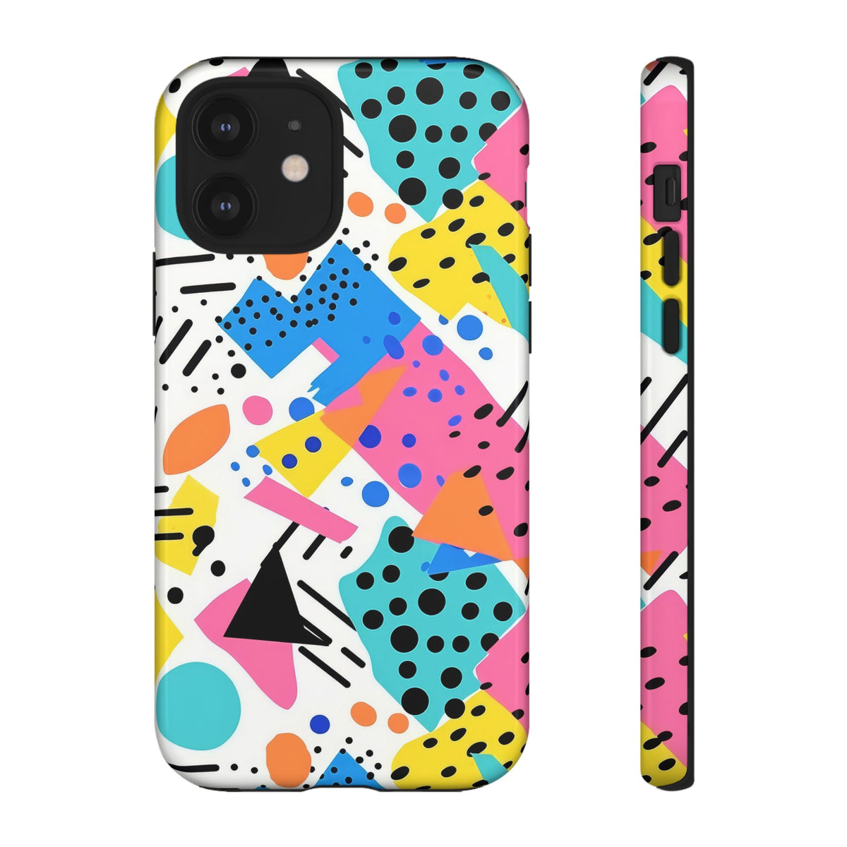 Bright Summer Memphis Design Phone Case – Vibrant and Playful Phone Cover