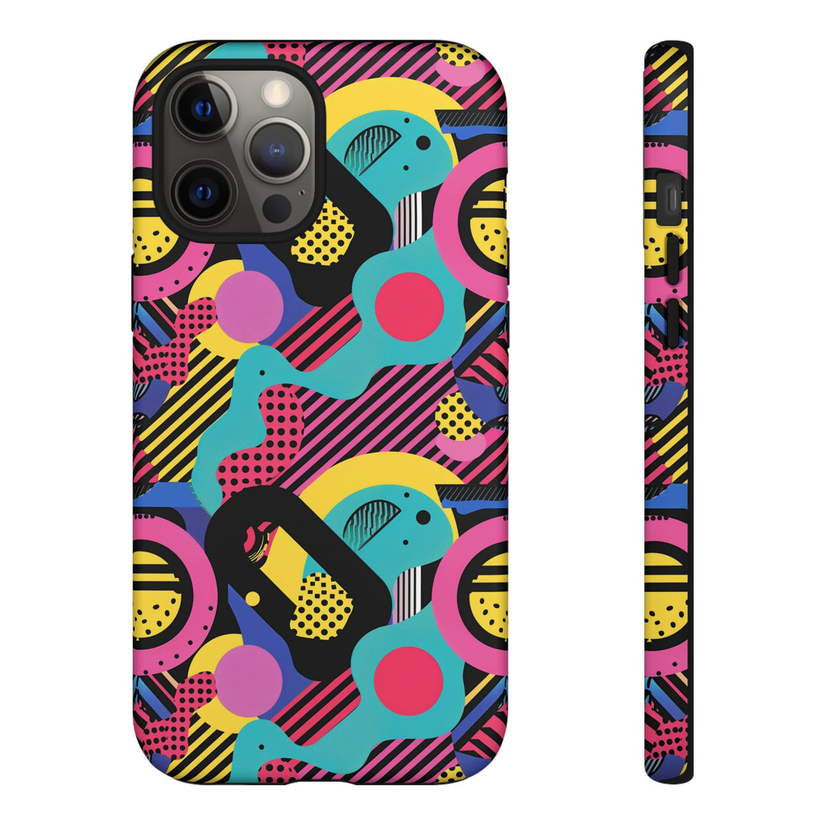 Retro 80s Seamless Phone Case – Vintage Style Meets Modern Protection 152