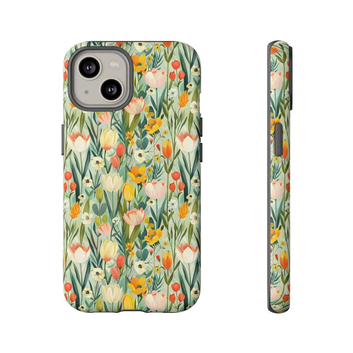 Spring Pattern Phone Case – Fresh & Vibrant Design for Your Phone 396