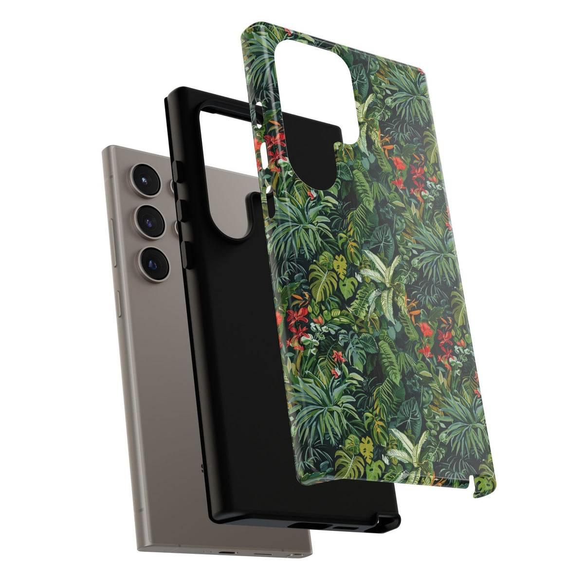 Jungle Pattern Phone Case – Exotic & Lush Design for Your Phone 323