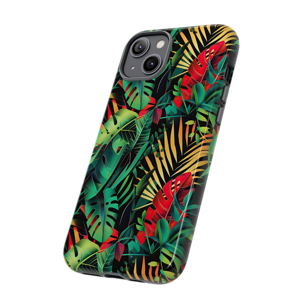 Jungle Collage Phone Case – Vibrant & Durable Nature-Inspired Protection