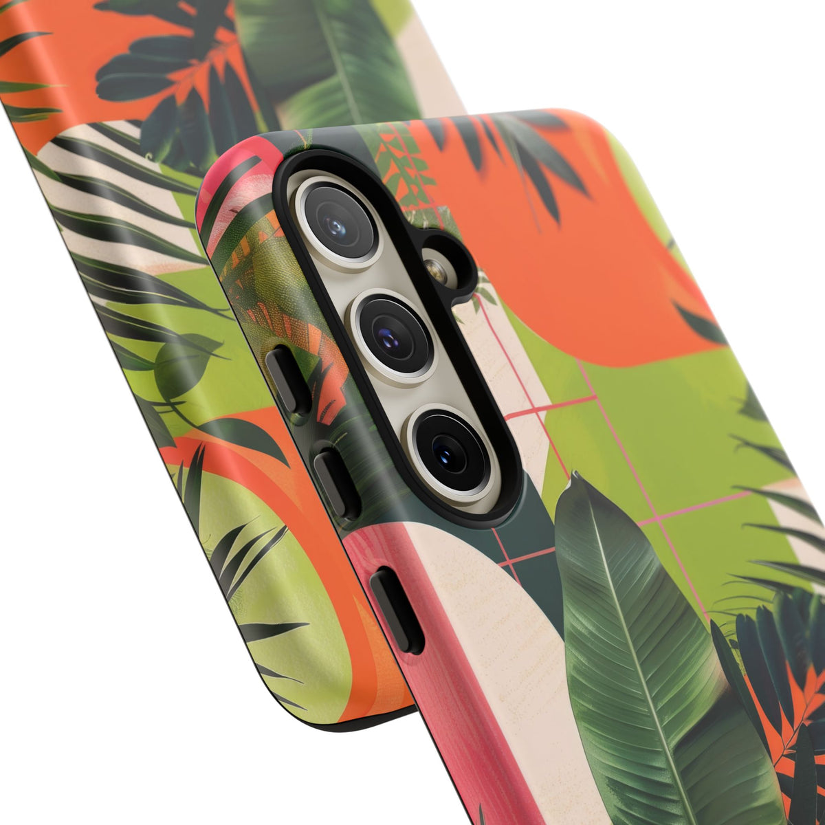 Jungle Collage Phone Case – Vibrant & Durable Nature-Inspired Protection