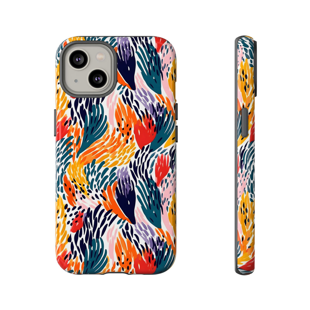 Abstract Painting Design Phone Case – Modern Art-Inspired Phone Cover