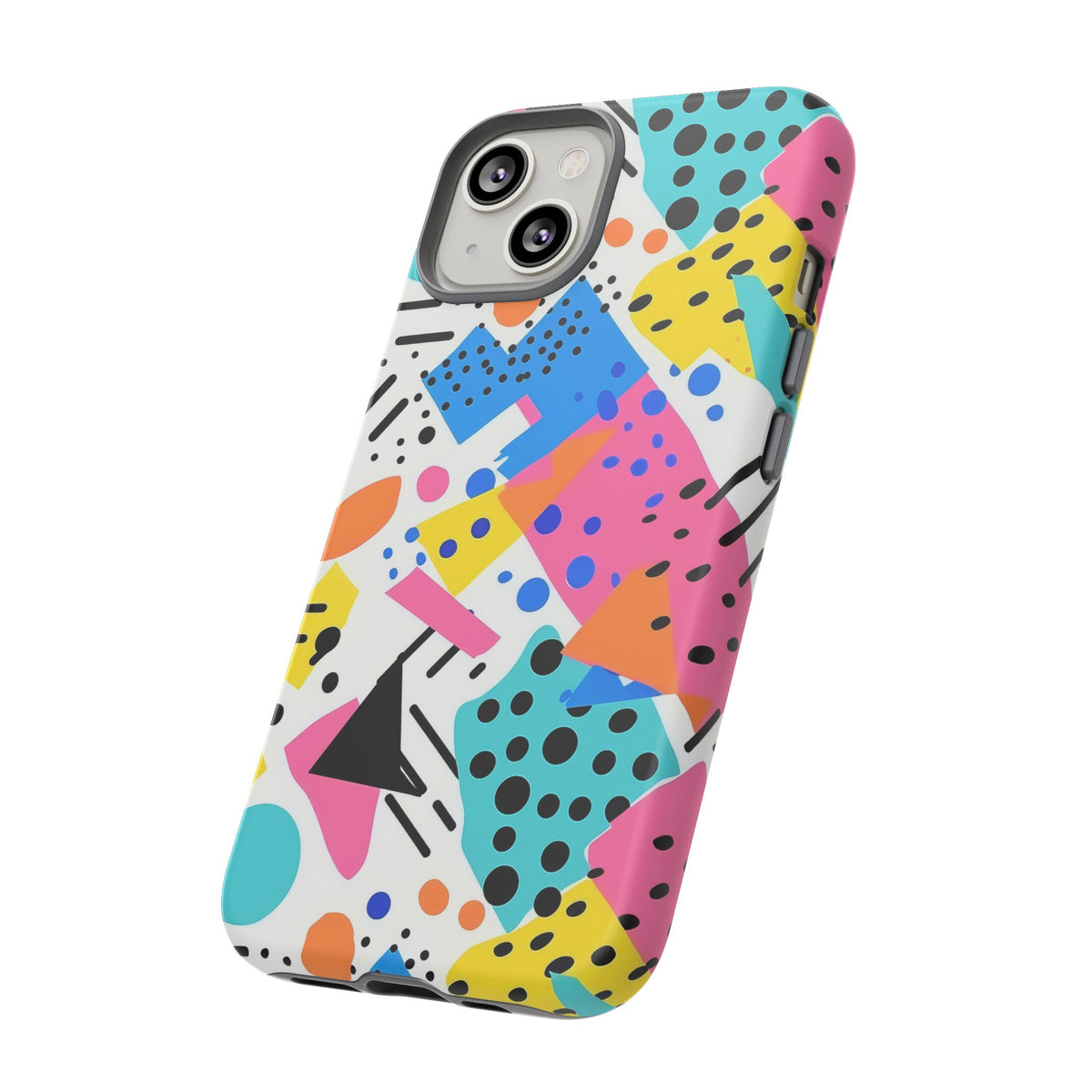 Bright Summer Memphis Design Phone Case – Vibrant and Playful Phone Cover