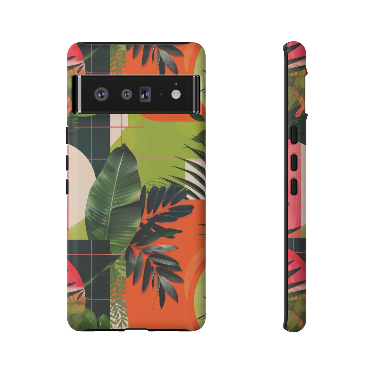 Jungle Collage Phone Case – Vibrant & Durable Nature-Inspired Protection