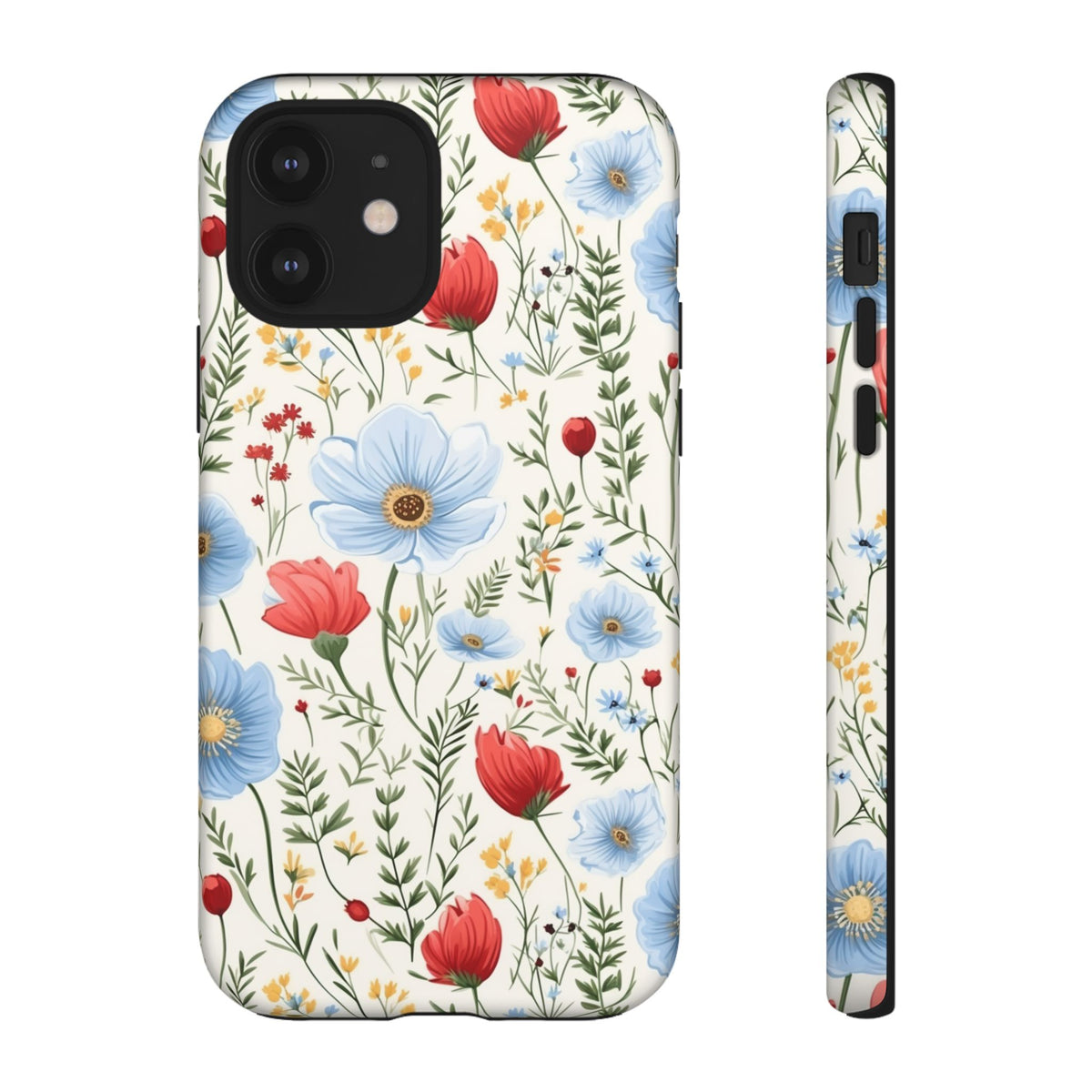 Wildflower Design Phone Case – Beautiful Nature-Inspired Floral Pattern