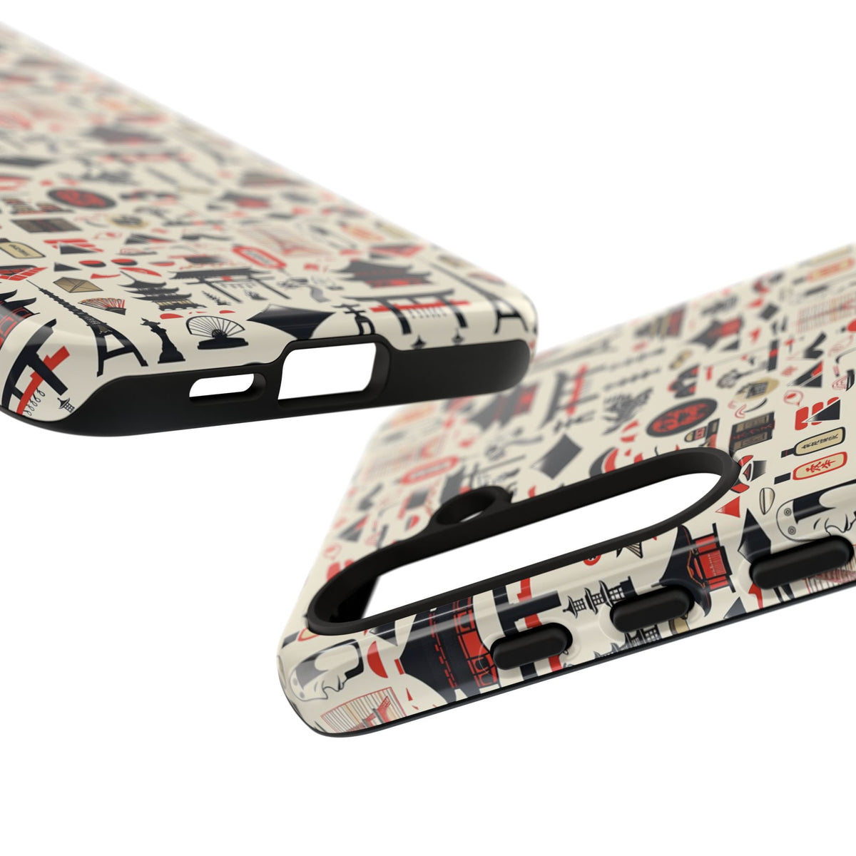 Japanese Pattern Phone Case – Elegant & Timeless Design for Your Phone 010