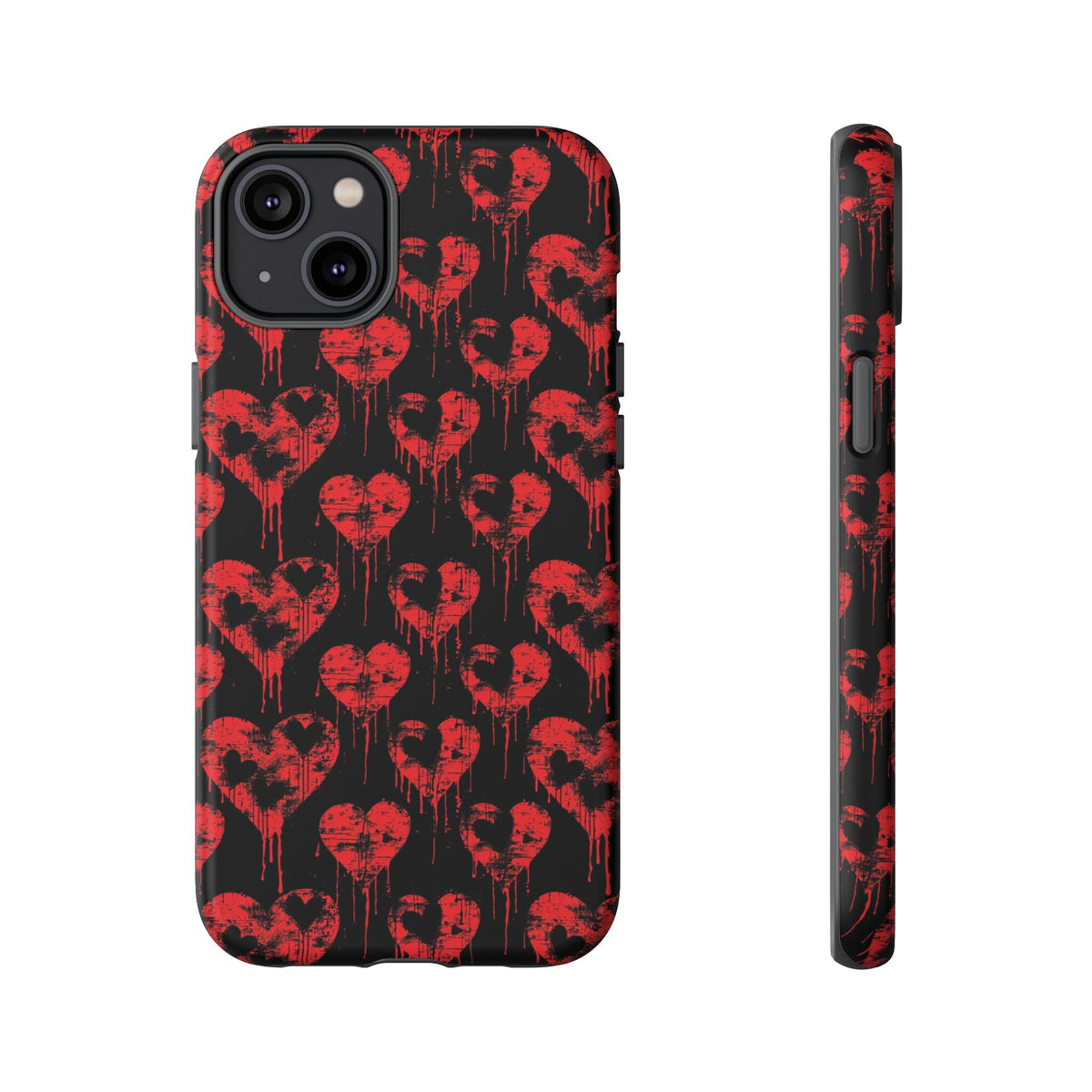 Heart Pattern Phone Case – Stylish & Loving Design for Your Device 367