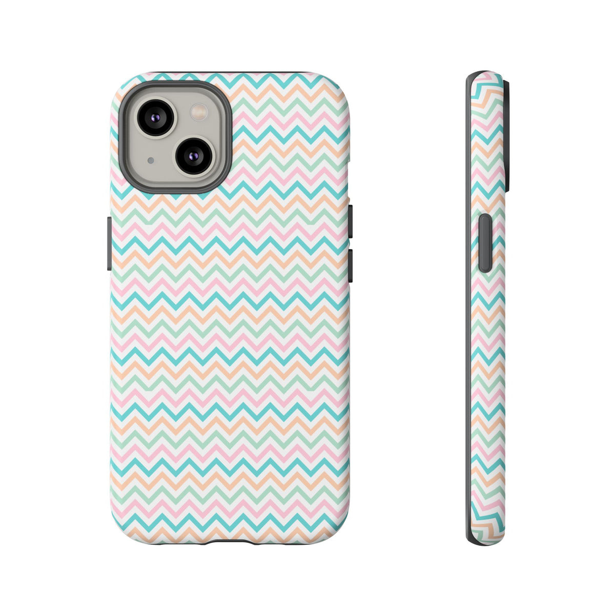 Pastel Chevron Design Tough Cases