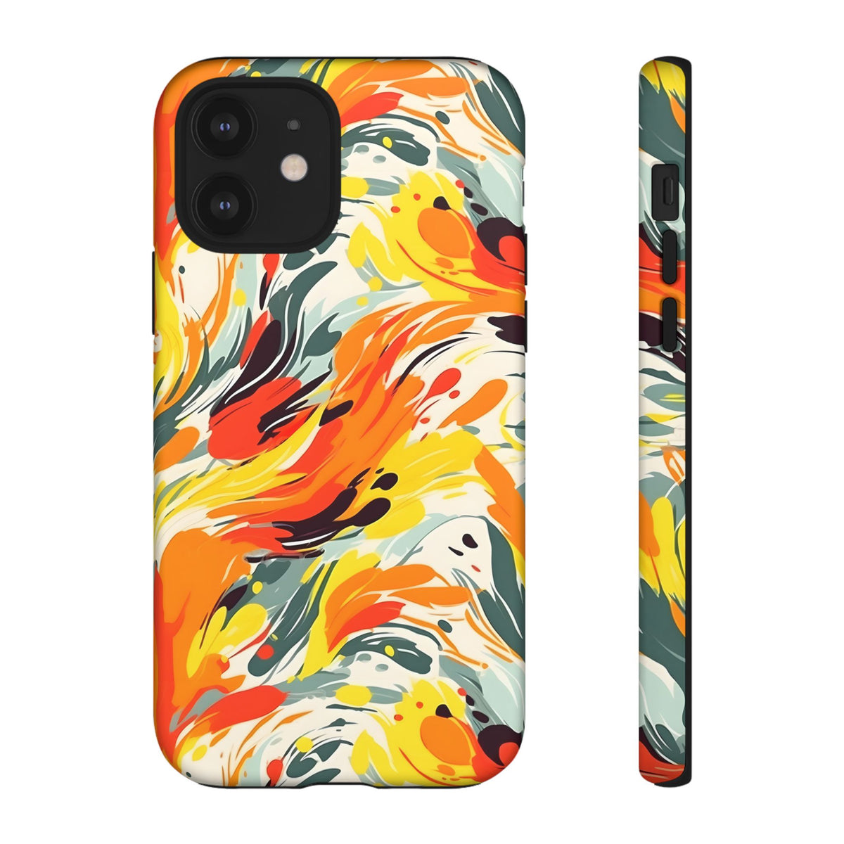 Abstract Painting Design Phone Case – Modern Art-Inspired Phone Cover 5