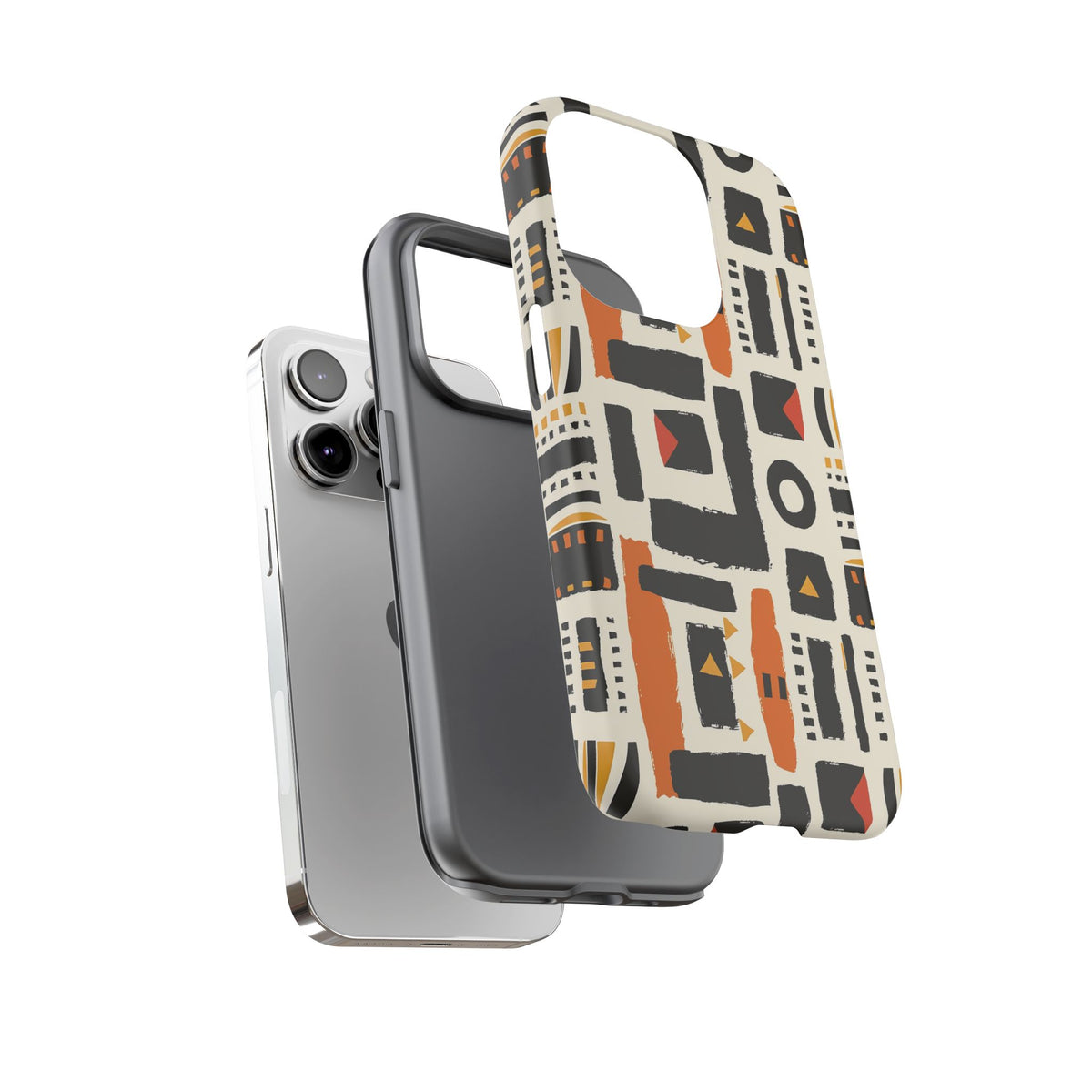 Stylish African Pattern Phone Case – Unique and Vibrant Protection 121