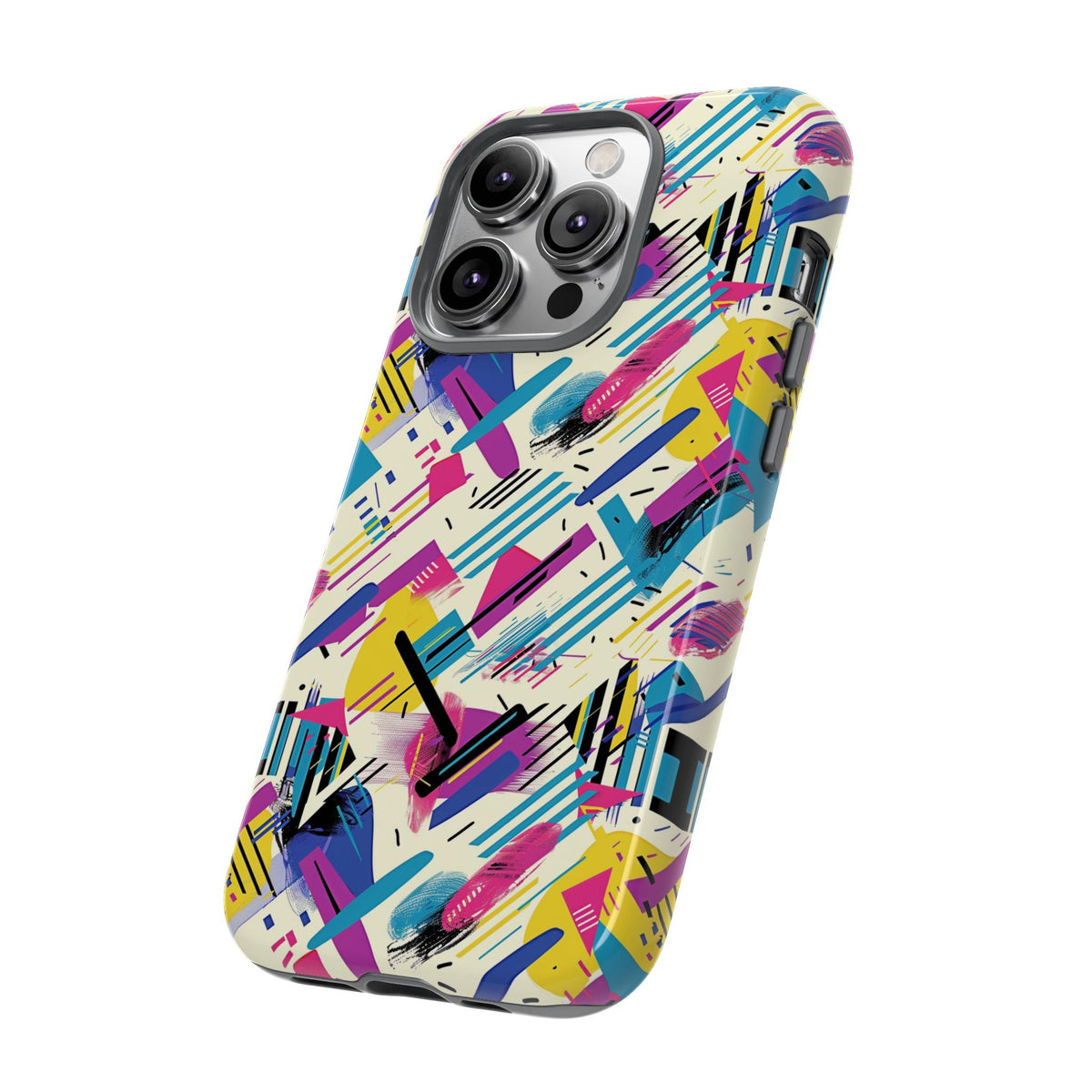 Retro 80s Seamless Phone Case – Vintage Style Meets Modern Protection 134