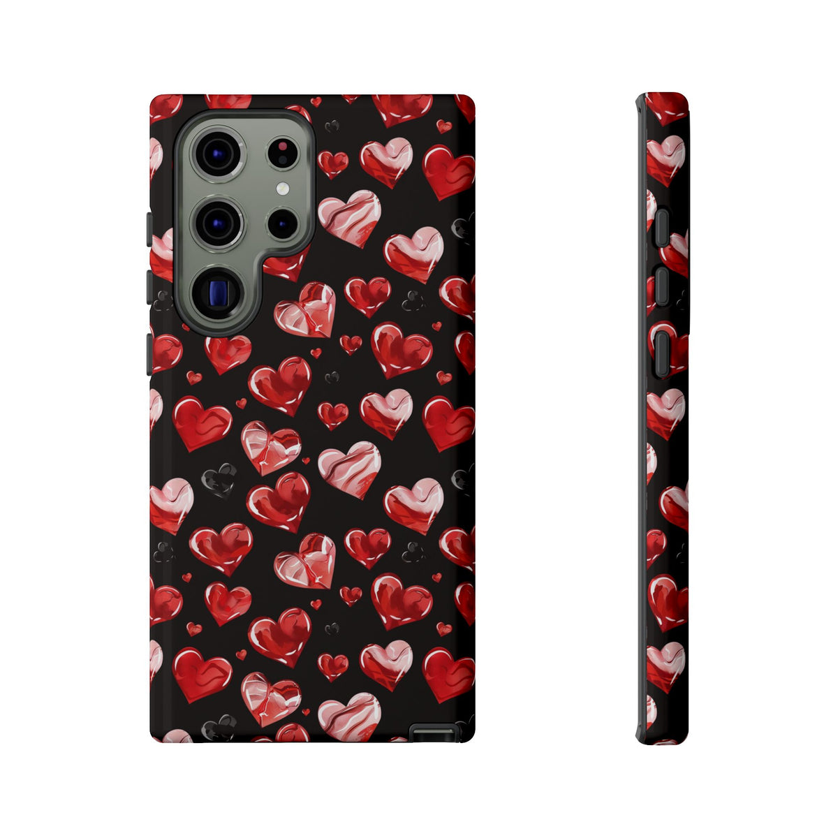 Heart Pattern Phone Case – Stylish & Loving Design for Your Device 365