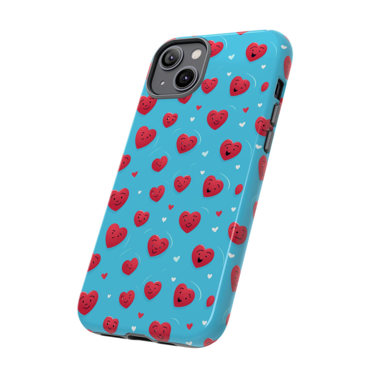 Heart Pattern Phone Case – Stylish & Loving Design for Your Device 811