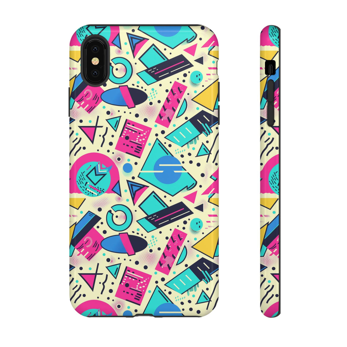 Retro 80s Seamless Phone Case – Vintage Style Meets Modern Protection 087