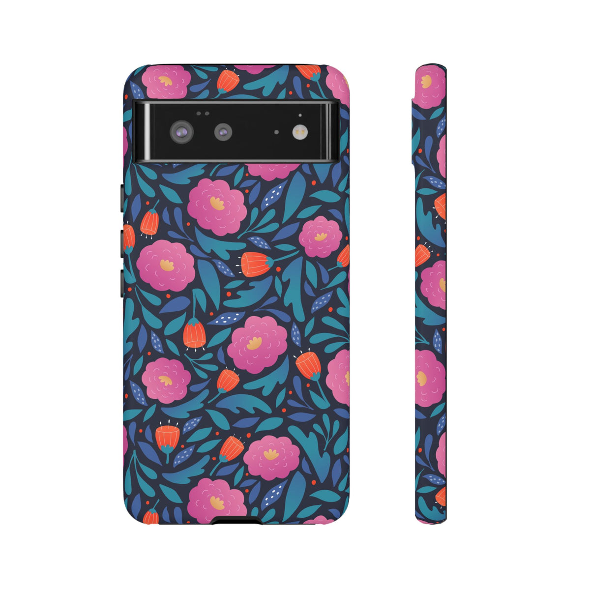 Colorful Little Flower Design Phone Case – Bright and Cheerful Floral Phone Cover 2