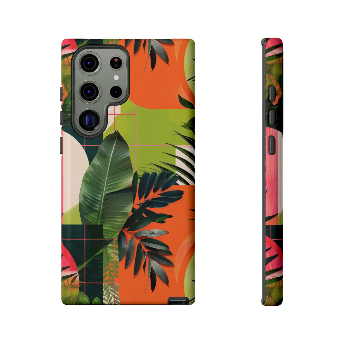 Jungle Collage Phone Case – Vibrant & Durable Nature-Inspired Protection