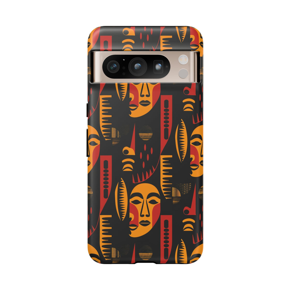 Stylish African Pattern Phone Case – Unique and Vibrant Protection 203