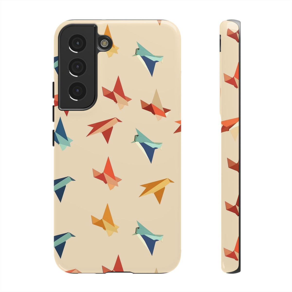 Birds Seamless Pattern Phone Case – Elegant and Timeless Avian Design 4