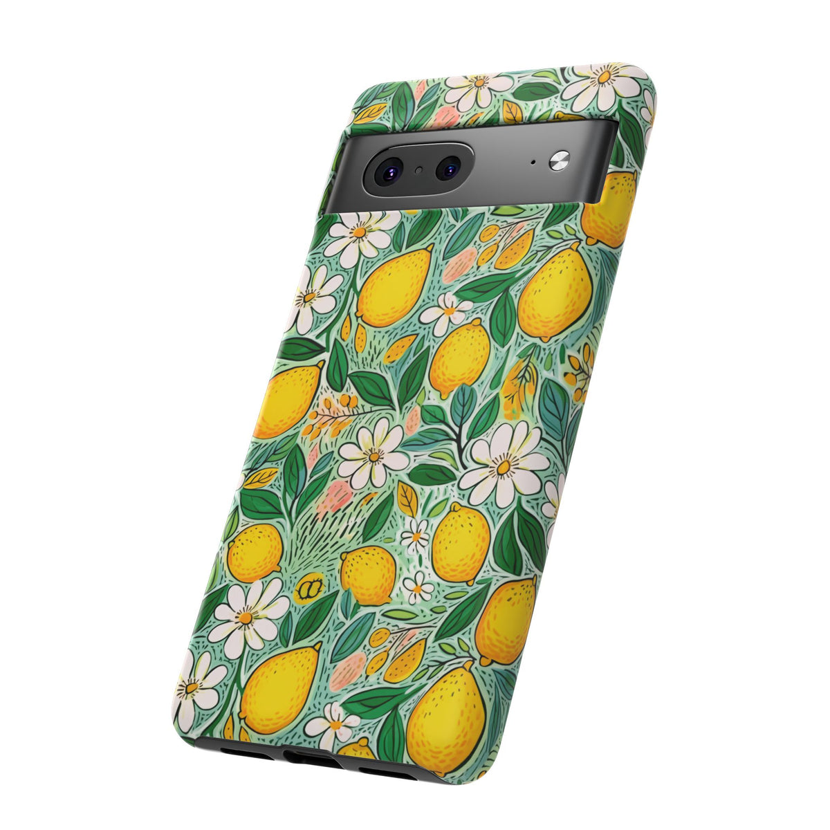 Cute Summer Lemons Phone Case – Refreshing Citrus Design for Your Phone 3