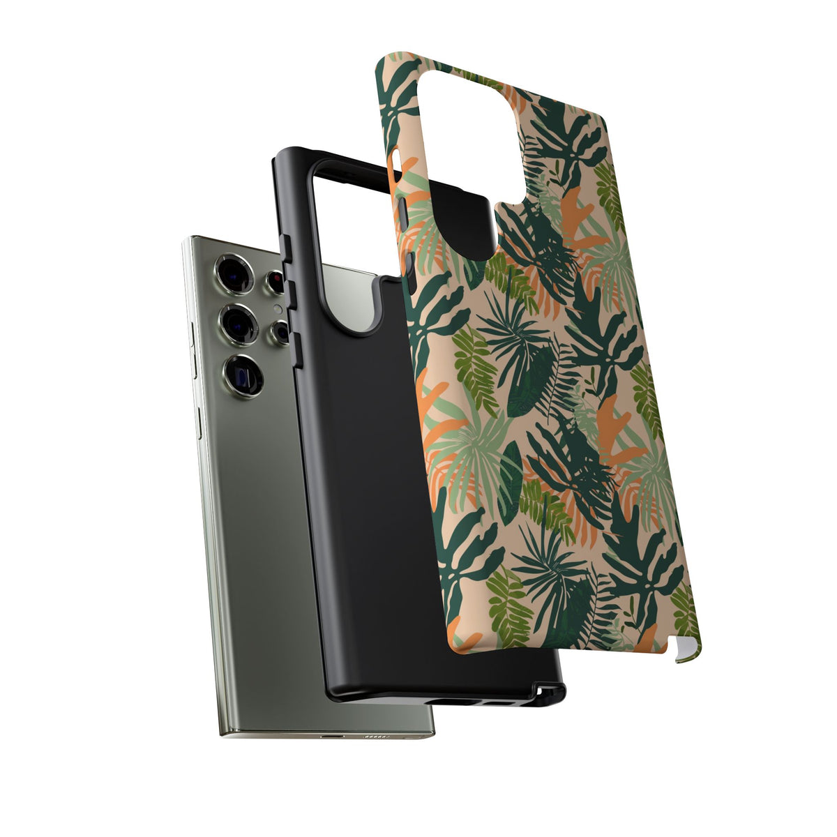 Jungle Pattern Phone Case – Exotic & Lush Design for Your Phone 353