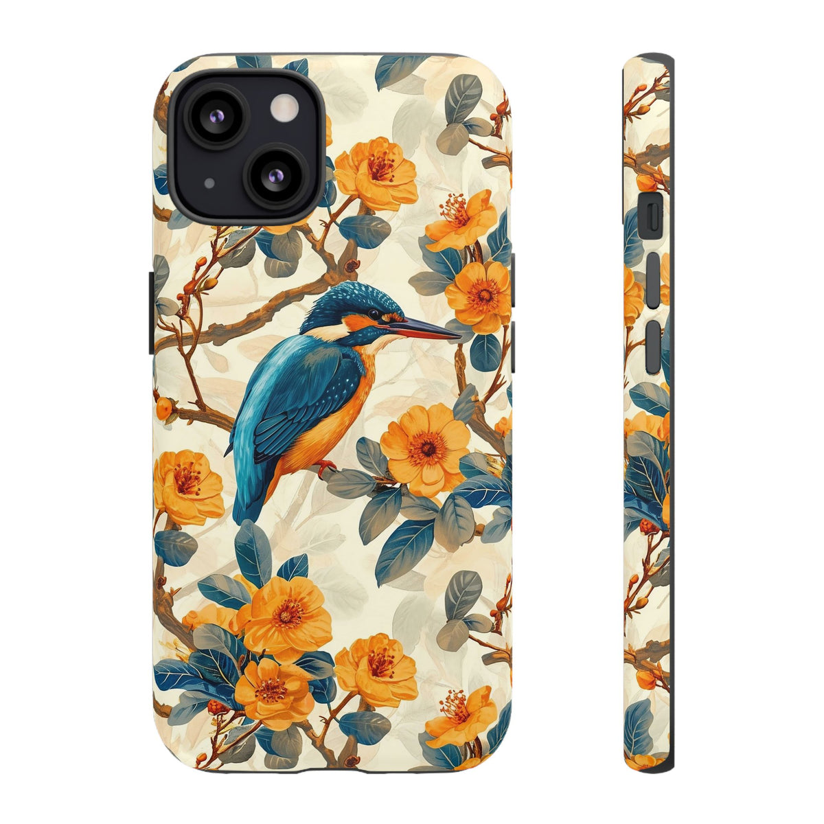 Birds Seamless Pattern Phone Case – Elegant and Timeless Avian Design