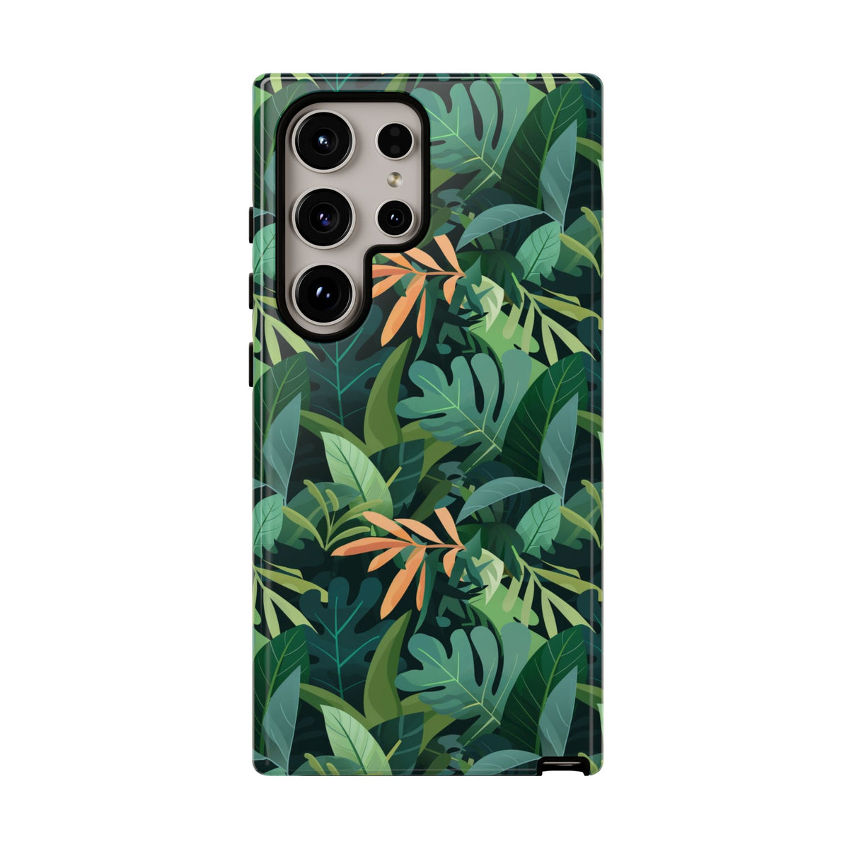 Jungle Pattern Phone Case – Exotic & Lush Design for Your Phone 341