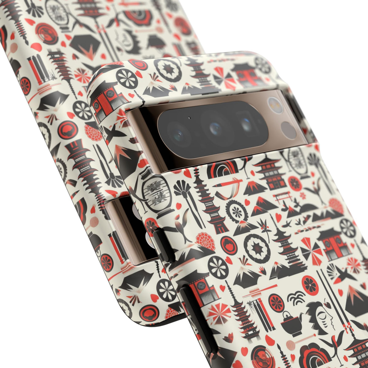 Japanese Pattern Phone Case – Elegant & Timeless Design for Your Phone 006