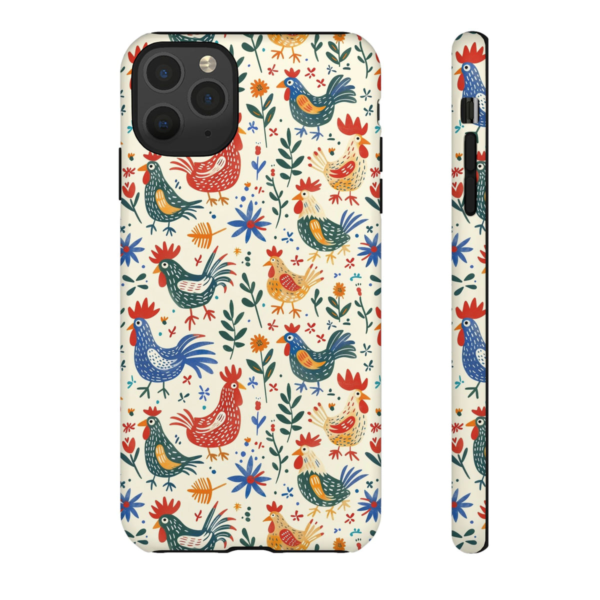 Birds Seamless Pattern Phone Case – Elegant and Timeless Avian Design 8