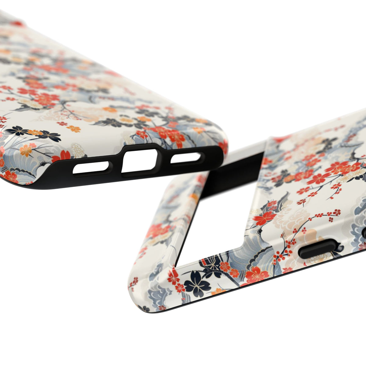 Japanese Pattern Phone Case – Elegant & Timeless Design for Your Phone 302