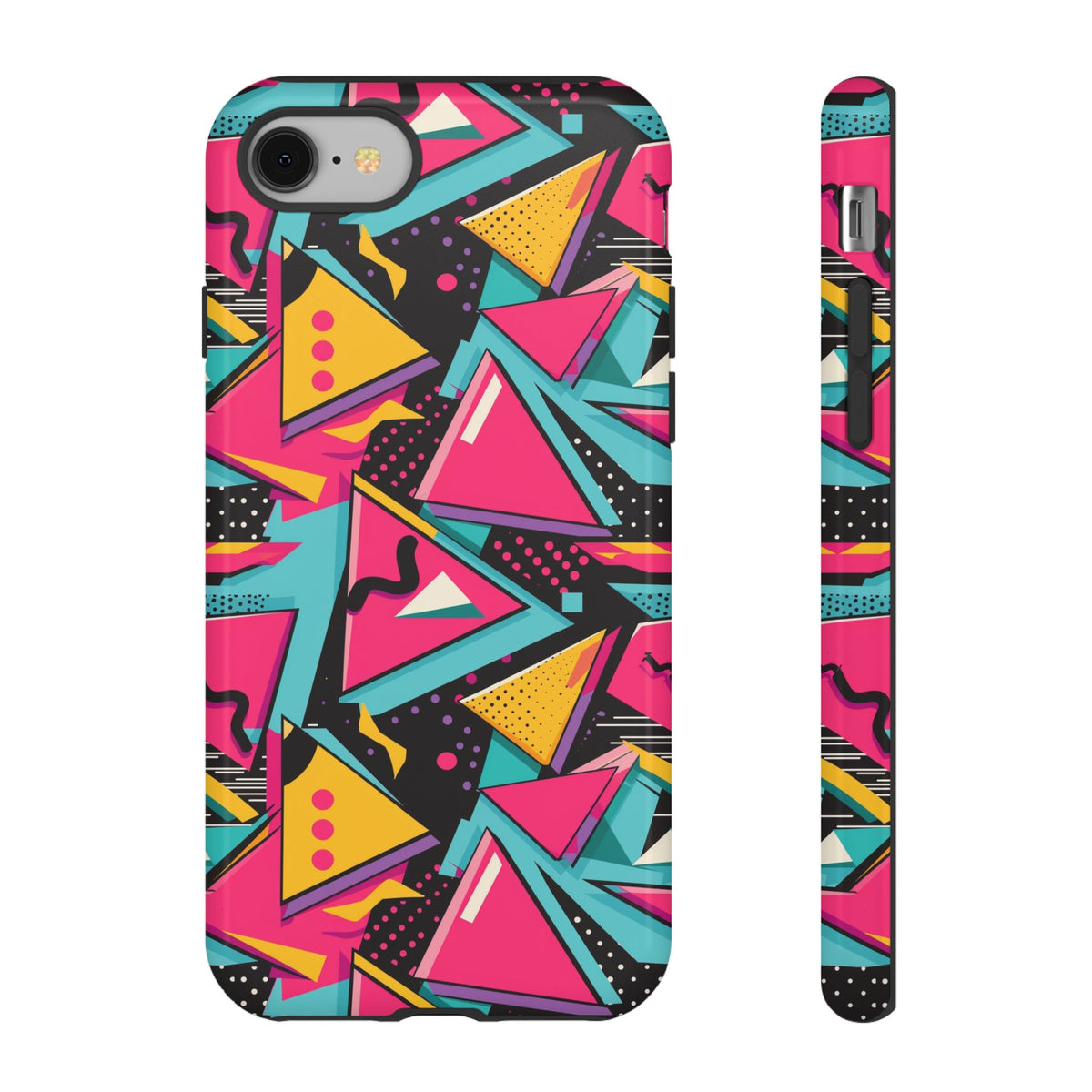 Retro 80s Seamless Phone Case – Vintage Style Meets Modern Protection 098